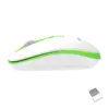 2.4G USB Green Wireless Optical Mouse