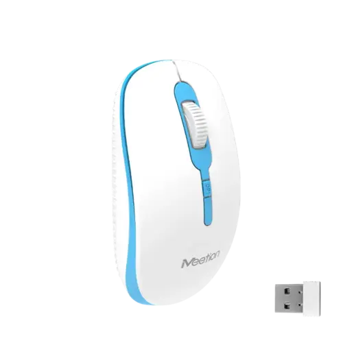 2.4G USB Blue Wireless Optical Mouse