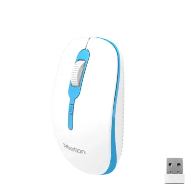 2.4G USB Blue Wireless Optical Mouse