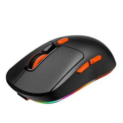 Wireless Tri-Mode Mouse with Magnetic Charging Dock