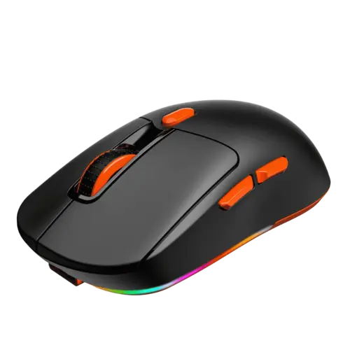 Wireless Tri-Mode Mouse with Magnetic Charging Dock