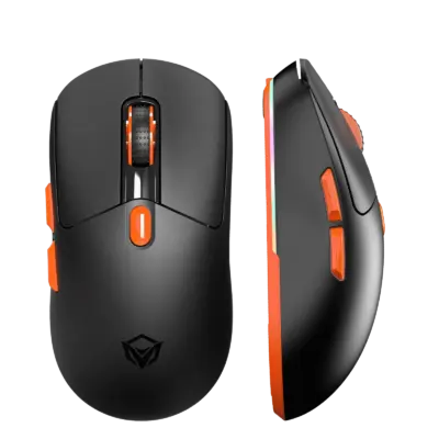 Wireless Tri-Mode Mouse with Magnetic Charging Dock