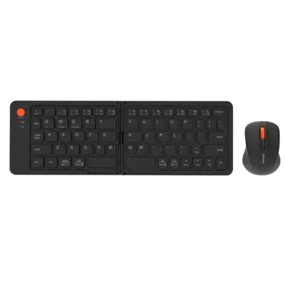 Black Foldable Keyboard and Mouse