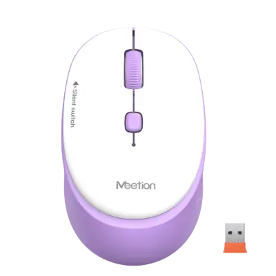 2.4g Wireless Office Mouse Purple