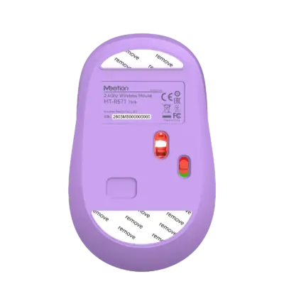 2.4g Wireless Office Mouse Purple