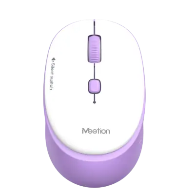 2.4g Wireless Office Mouse Purple