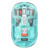 2.4g Wireless and Bluetooth Transparent Mouse