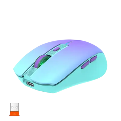 2.4G&Bluetooth Purple Dual Mode