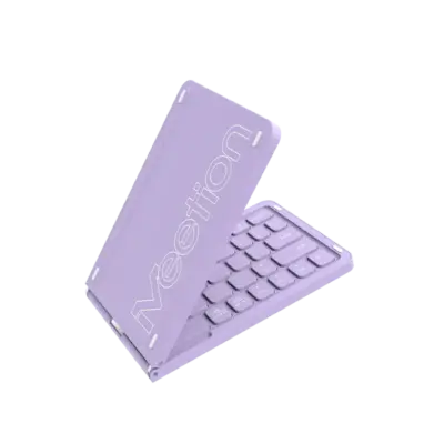 Bluetooth Purple Folding keyboard