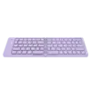 Bluetooth Purple Folding keyboard