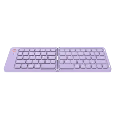 Bluetooth Purple Folding keyboard