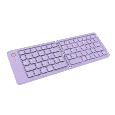Bluetooth Purple Folding keyboard