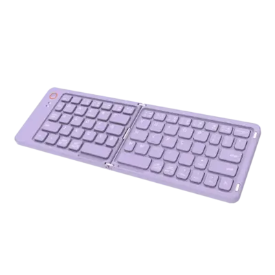 Bluetooth Purple Folding keyboard