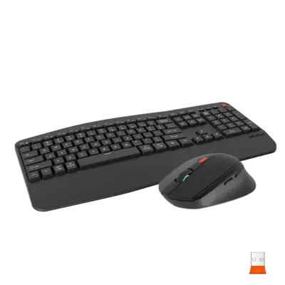 2.4Ghz&Bluetooth Dual Ergonomic