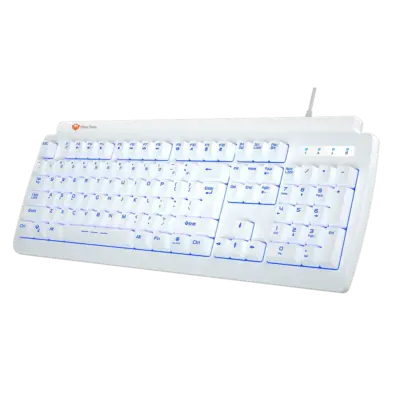 USB Backlit White Gaming Keyboard