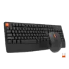 Wireless Ergonomic Keyboard Mouse Combo