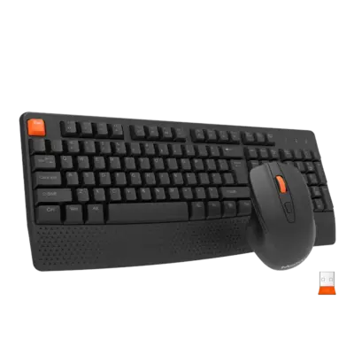 Wireless Ergonomic Keyboard Mouse Combo