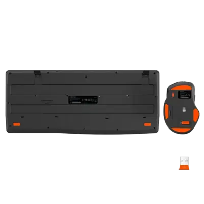 Wireless Ergonomic Keyboard Mouse Combo