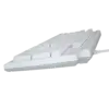 Blue Switches MechanicalWhite Gaming Keyboard