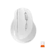 Right-Handed White Ergonomic Wireless Mouse