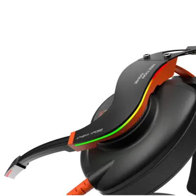 RGB BACKLIT BLACK GAMING HEADSET