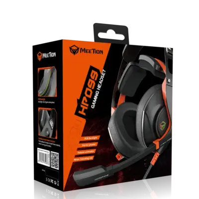 RGB BACKLIT BLACK GAMING HEADSET