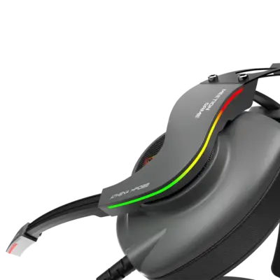 RGB BACKLIT BLACK GAMING HEADSET
