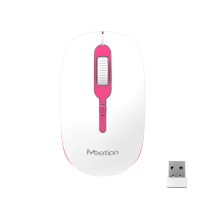 2.4G USB Pink Wireless Optical Mouse