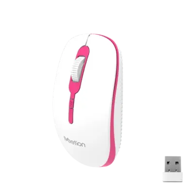 2.4G USB Pink Wireless Optical Mouse
