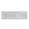 USB White Standard Corded Keyboard K202