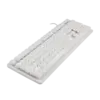 USB White Standard Corded Keyboard K202