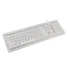 USB White Standard Corded Keyboard K202