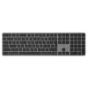Ultra-Thin Full-Size Space Gray Wireless Office Combo
