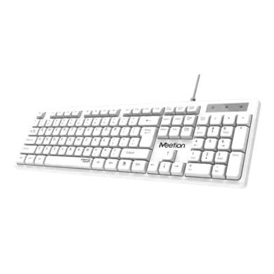 USB STANDARD WIRED KEYBOARDWHITE