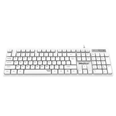USB STANDARD WIRED KEYBOARDWHITE
