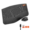 Wireless Dual-mode Ergonomic Keyboard & Mouse Combo