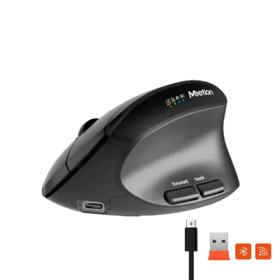 Wireless Dual-mode Ergonomic Keyboard & Mouse Combo