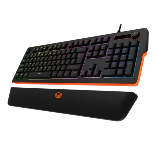RGB Magnetic Wrist Rest Keyboard for Gaming