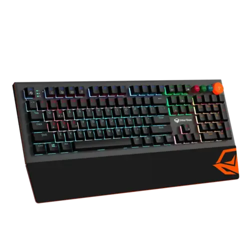 Colorful Adjustable Rainbow Backlight Mechanical Gaming Keyboard