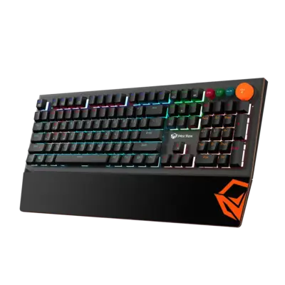 Colorful Adjustable Rainbow Backlight Mechanical Gaming Keyboard