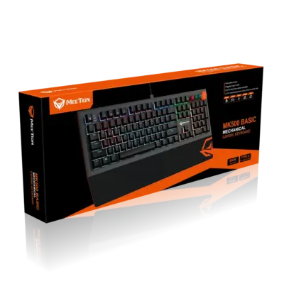 Colorful Adjustable Rainbow Backlight Mechanical Gaming Keyboard