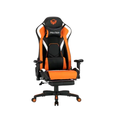 Leather Reclining GamingE-Sport Chair with Footrest