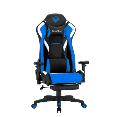 Leather Reclining GamingE-Sport Chair with Footrest