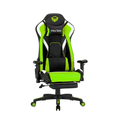 Leather Reclining GamingE-Sport Chair with Footrest
