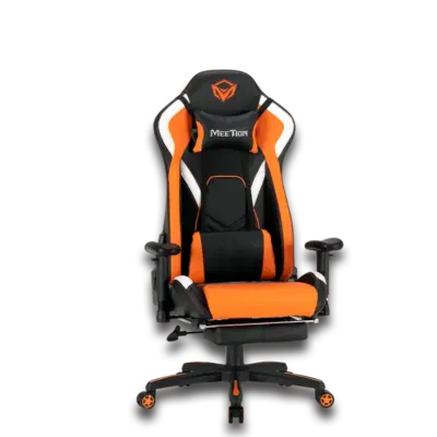 Leather Reclining GamingE-Sport Chair with Footrest