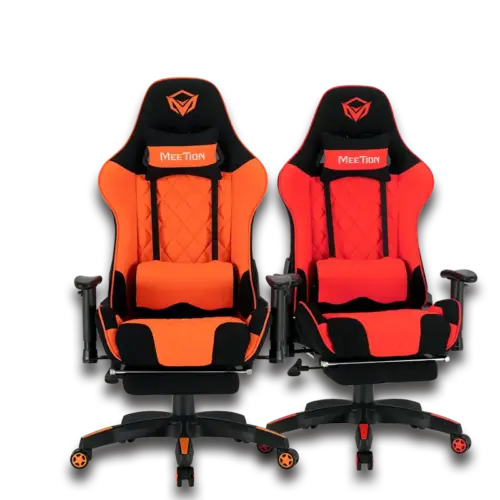 2D Armrest MassageGaming E-Sport Chair with Footrest