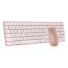 Ultra-Thin Full-Size Rose Gold Wireless Office Combo