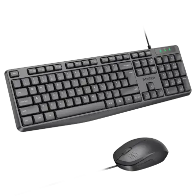Full-Size Wired Keyboard and Mouse Combo