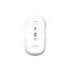 Ultra-Thin Full-Size Silver White Wireless Office Combo