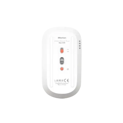 Ultra-Thin Full-Size Silver White Wireless Office Combo